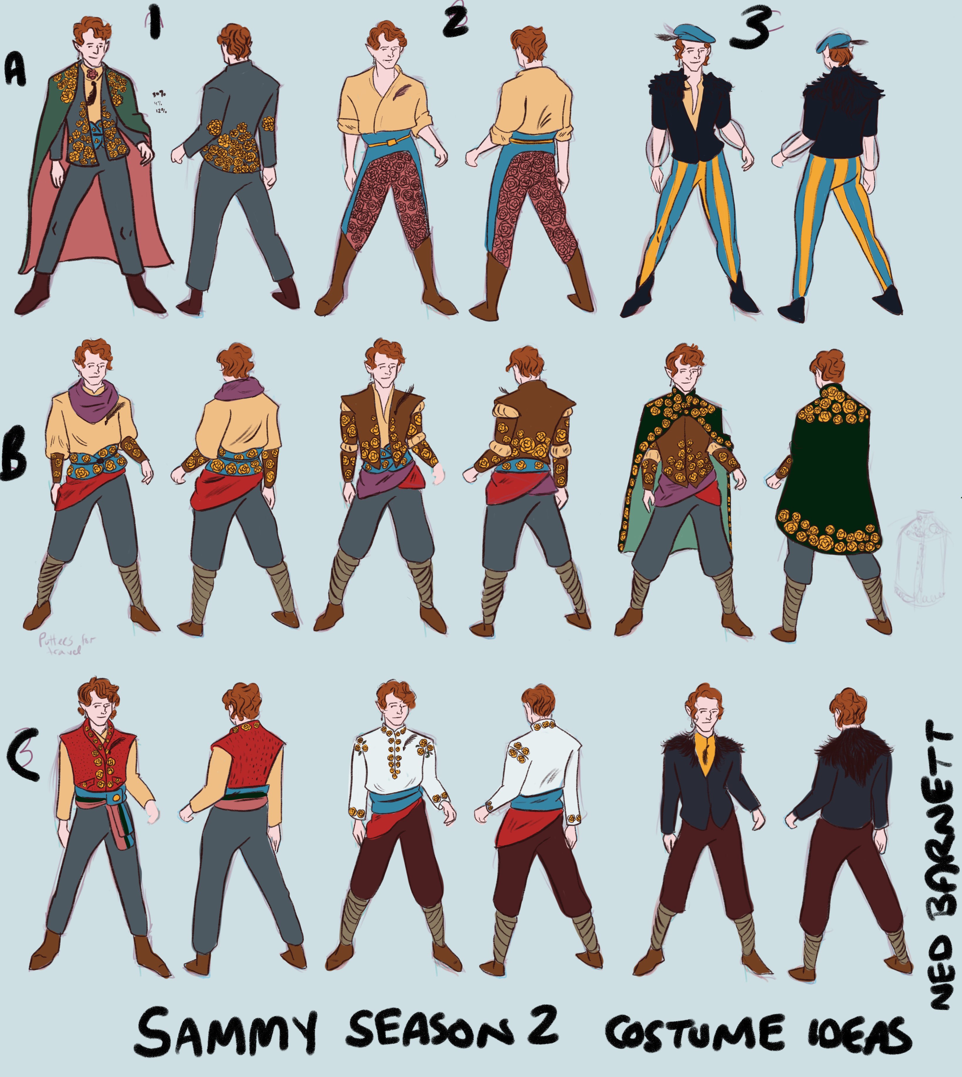 Going Critical: Sammy Costume Design – Ned Wolfe